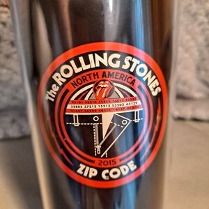 Rolling Stones North America 2015 Zip Code Tour Travel Tumbler Mug Collectible